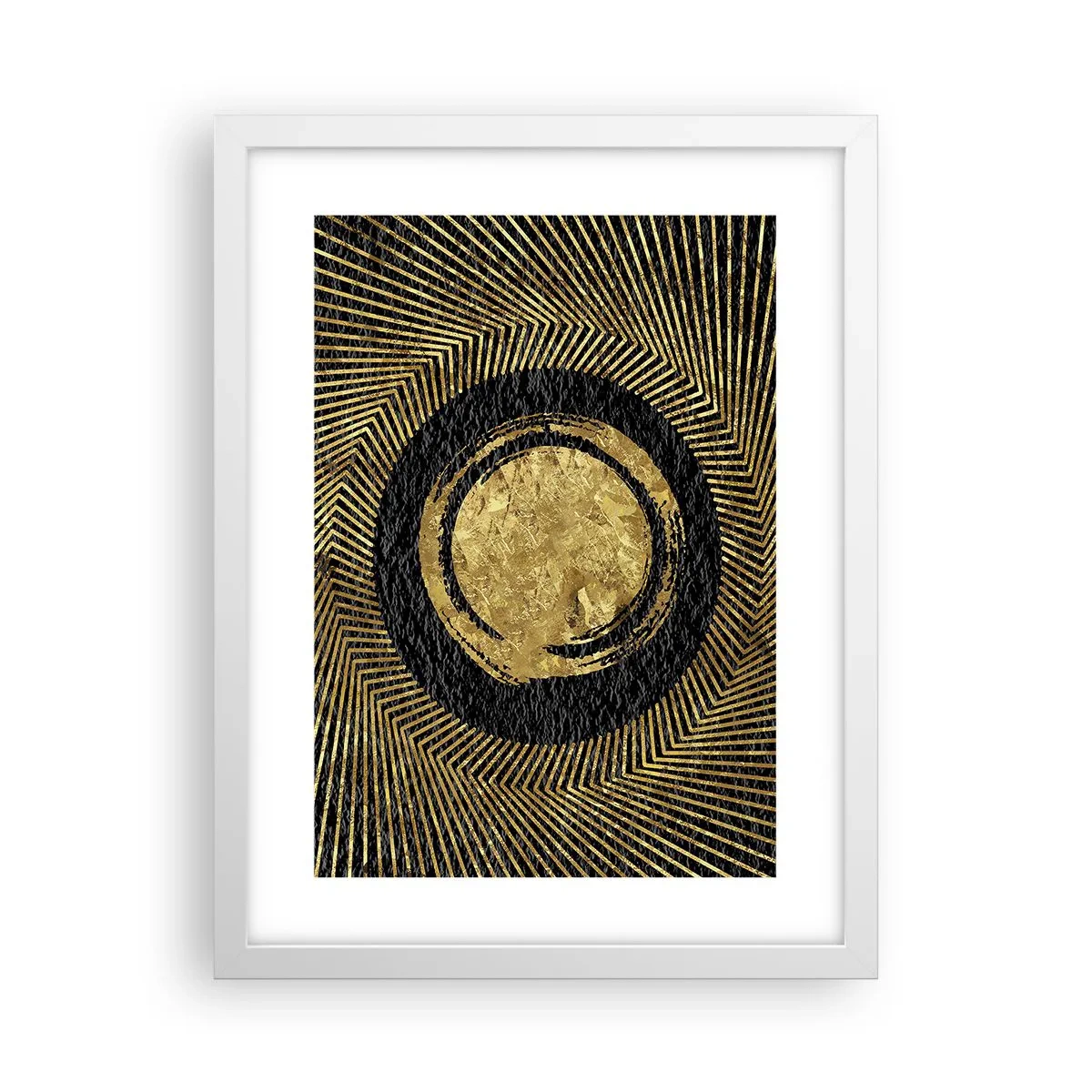 Plakat i hvid ramme - Glamour-komposition - 30x40 cm