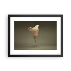 Plakat i sort ramme - Den er ved at flyve - 40x30 cm