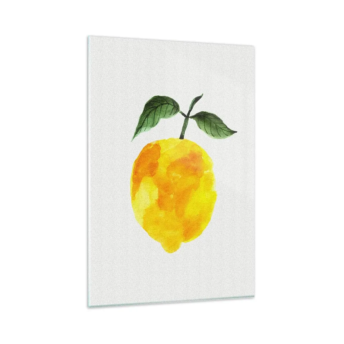 Billede på glas - Hvordan man kender smagen af solen - 80x120 cm