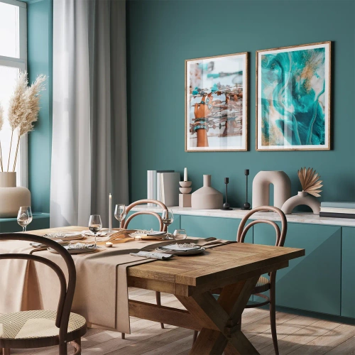 Glam & boho no. 1 - Inspiration til spisestuen