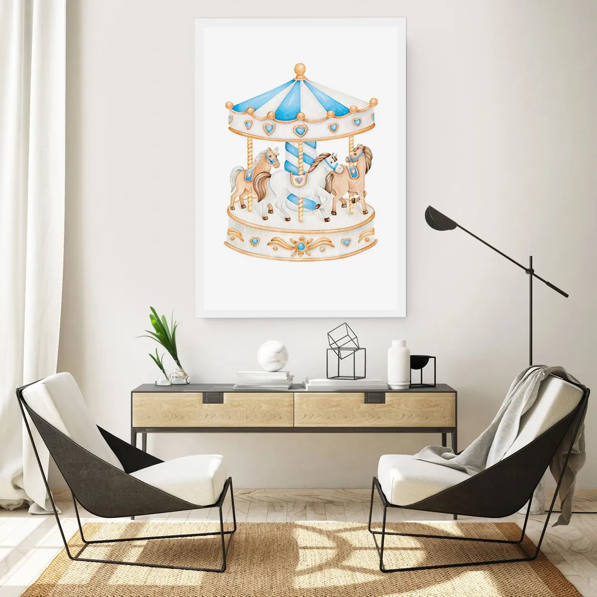 Plakat - Sød barndom - 30x40 cm