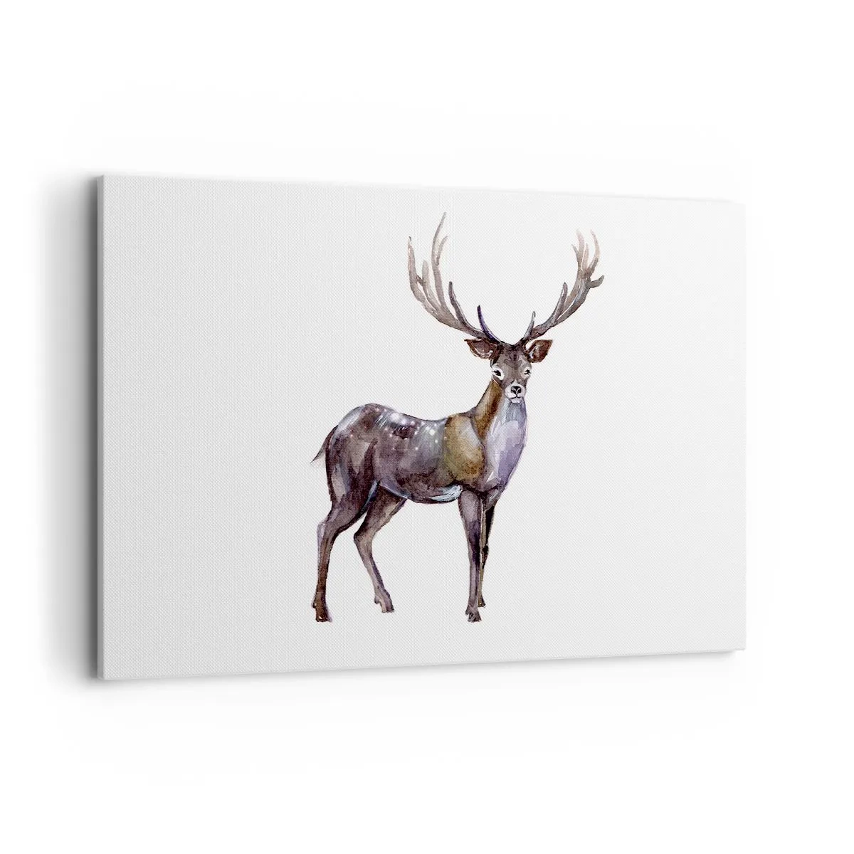 Lærredstryk - Billede på lærred - Kongen af den nordlige ødemark - 120x80 cm