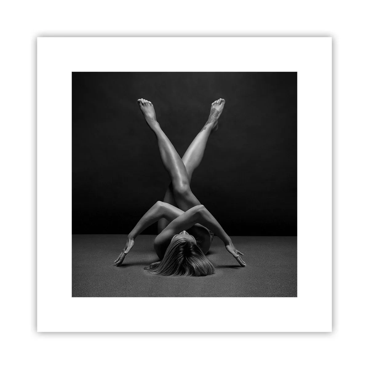 Plakat - Nøgenhedens geometri - 30x30 cm