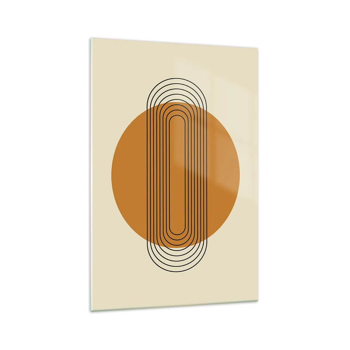 Billede på glas - Den perfekte plan - 70x100 cm