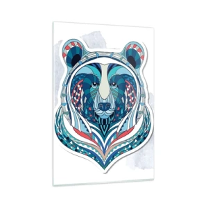 Billede på glas - Eviva Grønland! - 80x120 cm