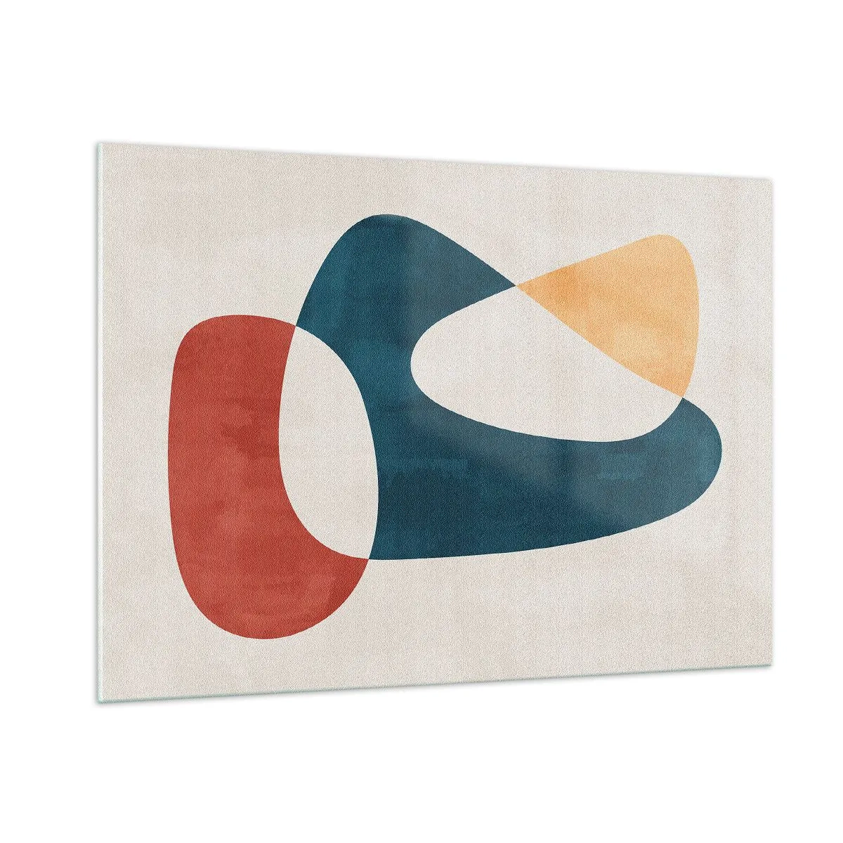 Billede på glas - Påvirkninger og metamorfoser - 100x70 cm