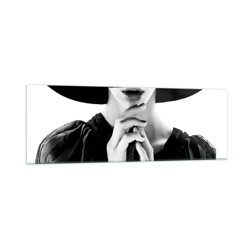 Billede på glas - Usynlig skønhed - 90x30 cm