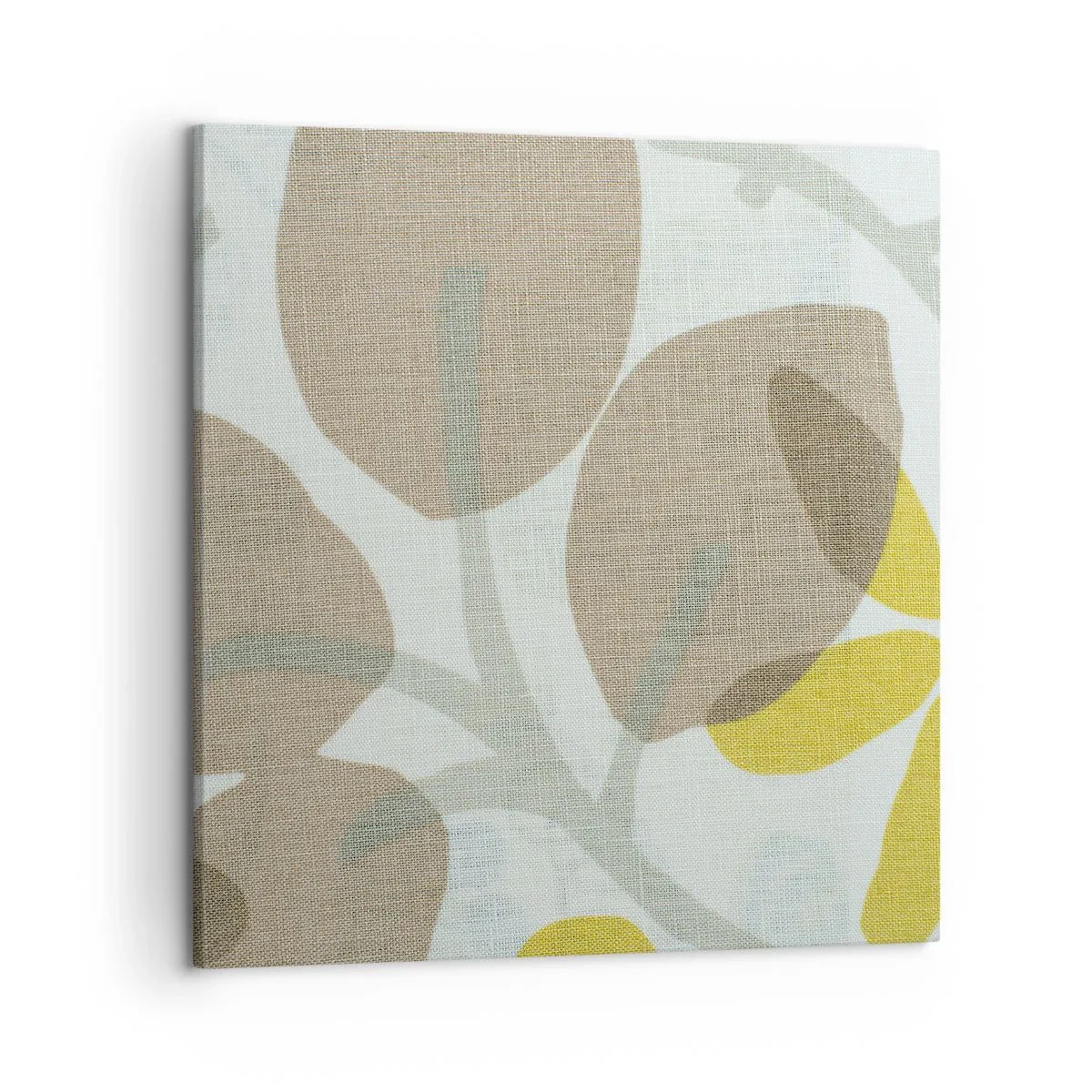 Lærredstryk - Billede på lærred - Komposition i solskinnet - 50x50 cm