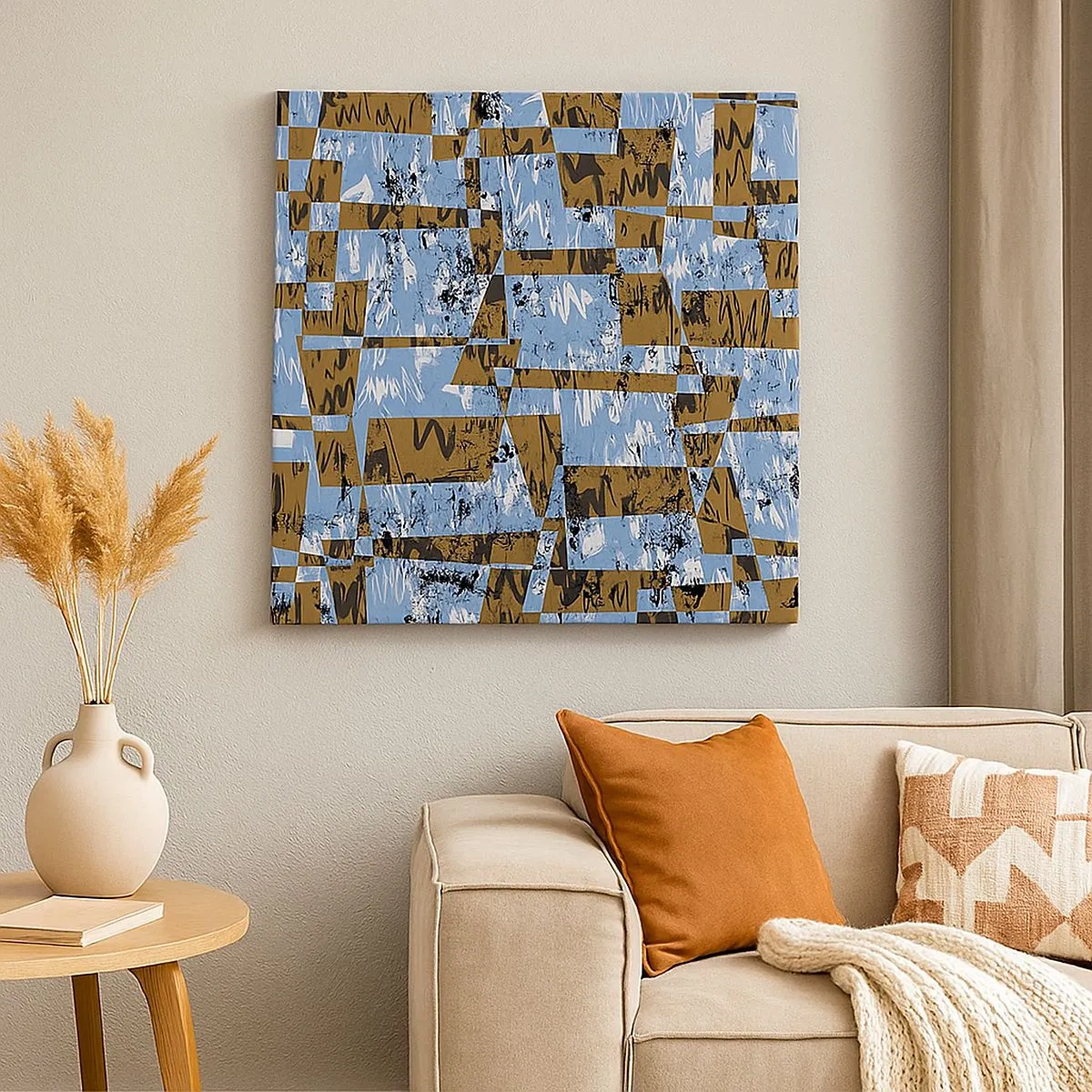 Lærredstryk - Billede på lærred - Ikke oversvømmet udskæring - 30x30 cm