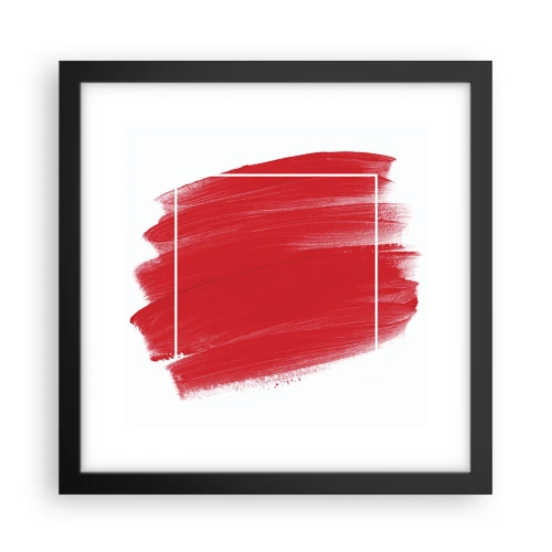 Plakat i sort ramme - Uden for rammen - 30x30 cm