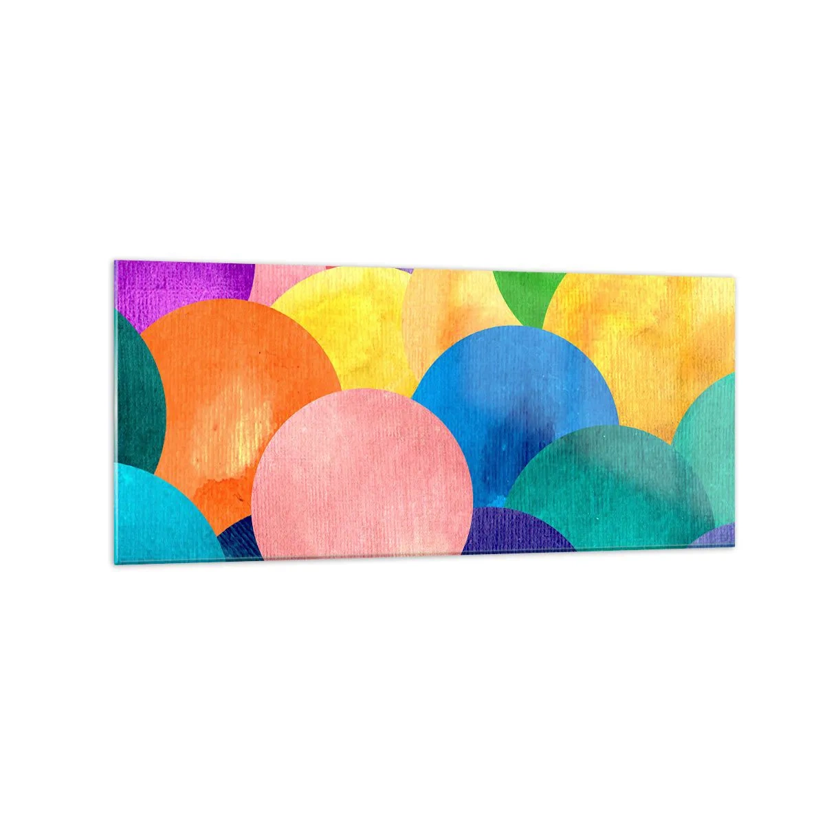 Billede på glas - Den oprindelige fylde af liv - 120x50 cm