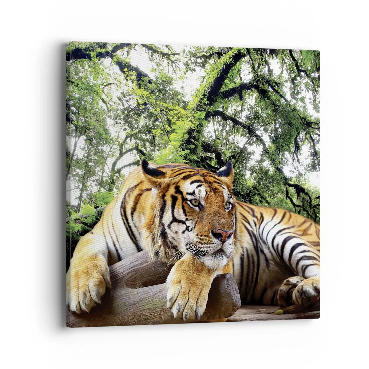 Lærredstryk - Billede på lærred - Med venlig hilsen - 40x40 cm