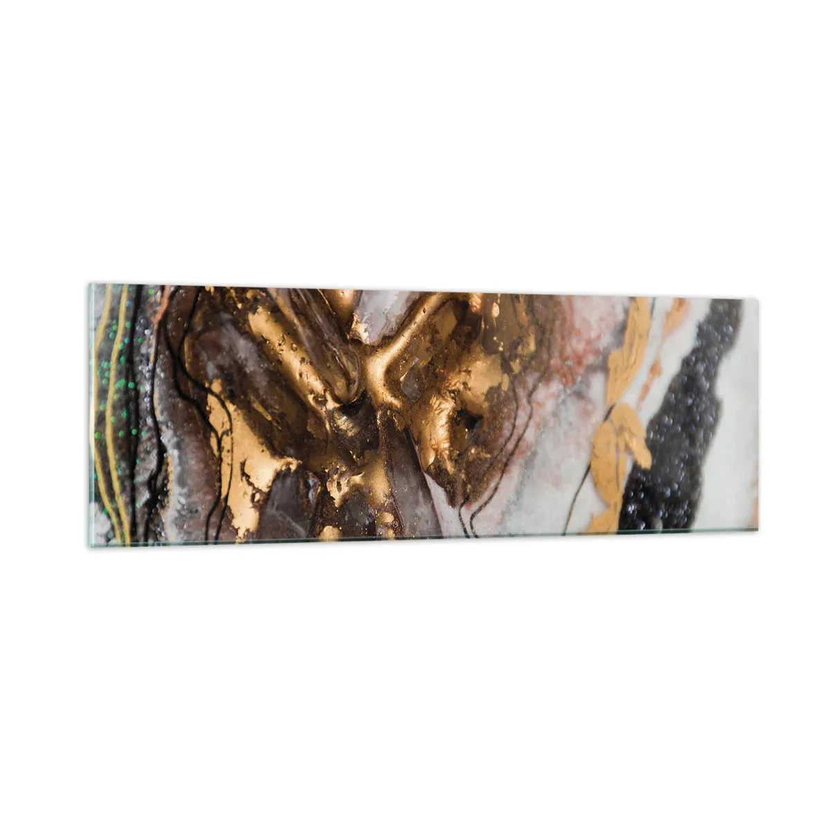 Billede på glas - Jord element - 90x30 cm