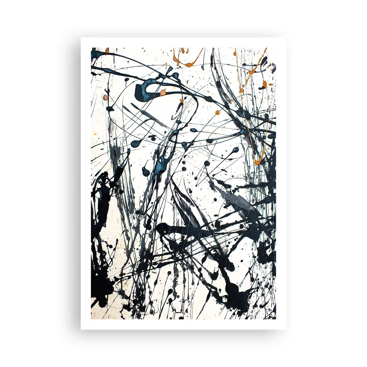 Plakat - Ekspressionistisk abstraktion - 70x100 cm
