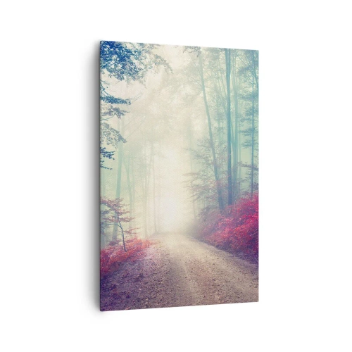 Lærredstryk - Billede på lærred - Hvor er det godt at stå op ved daggry - 80x120 cm