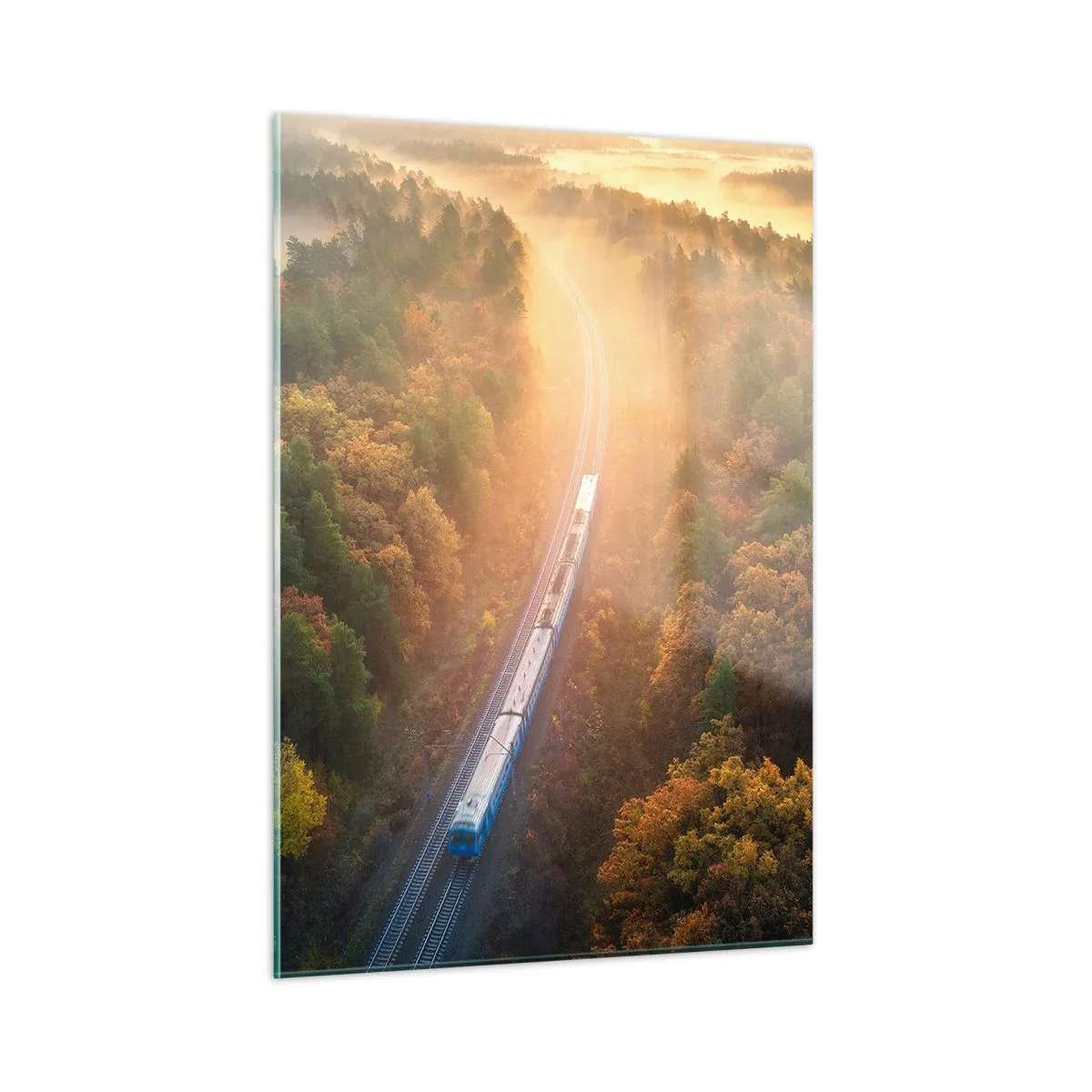 Billede på glas - Efterårsrejse - 50x70 cm