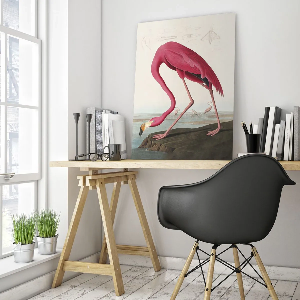 Billede på glas - Et forbløffende væsen - 50x70 cm