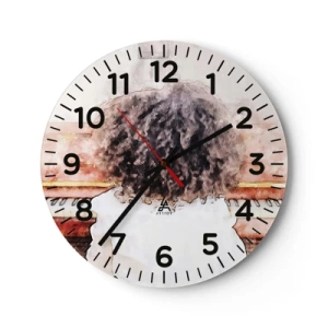 Vægur, Uret - i et ny verden - 30x30 cm