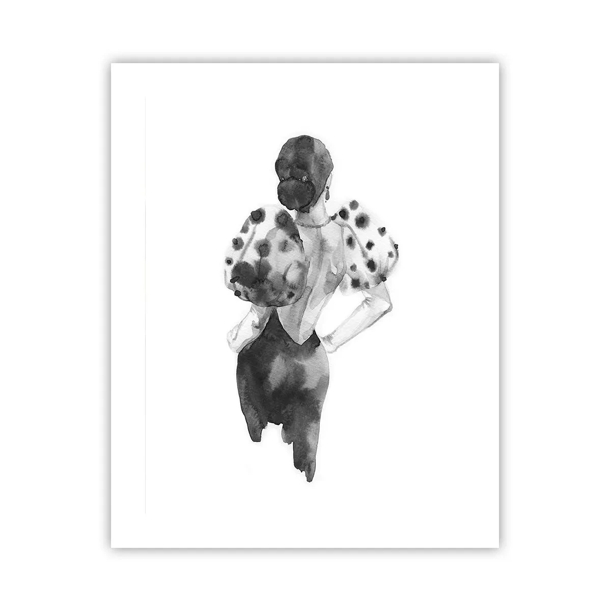 Plakat - Den gik lige forbi - 40x50 cm