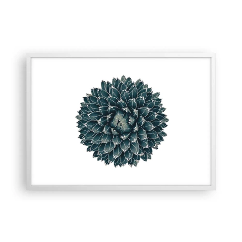 Plakat i hvid ramme - Ørkenstjerne - 70x50 cm