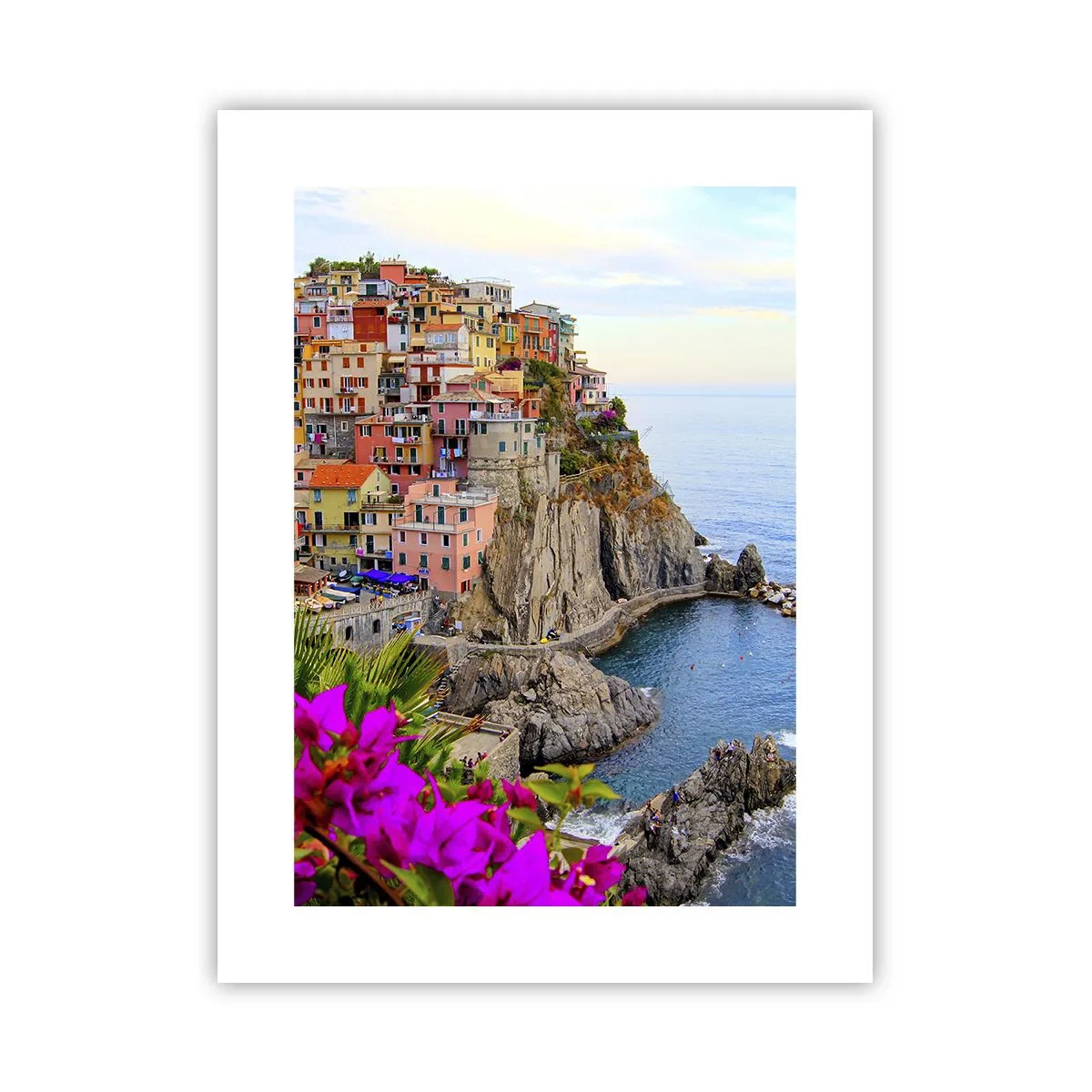 Plakat - En grinende by - 30x40 cm