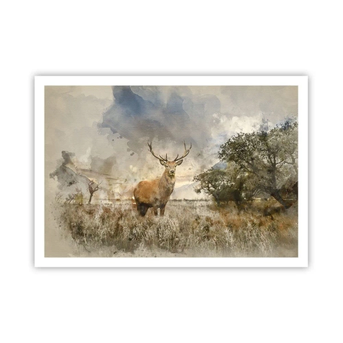 Plakat - Værdighed - styrke - værdighed - 100x70 cm