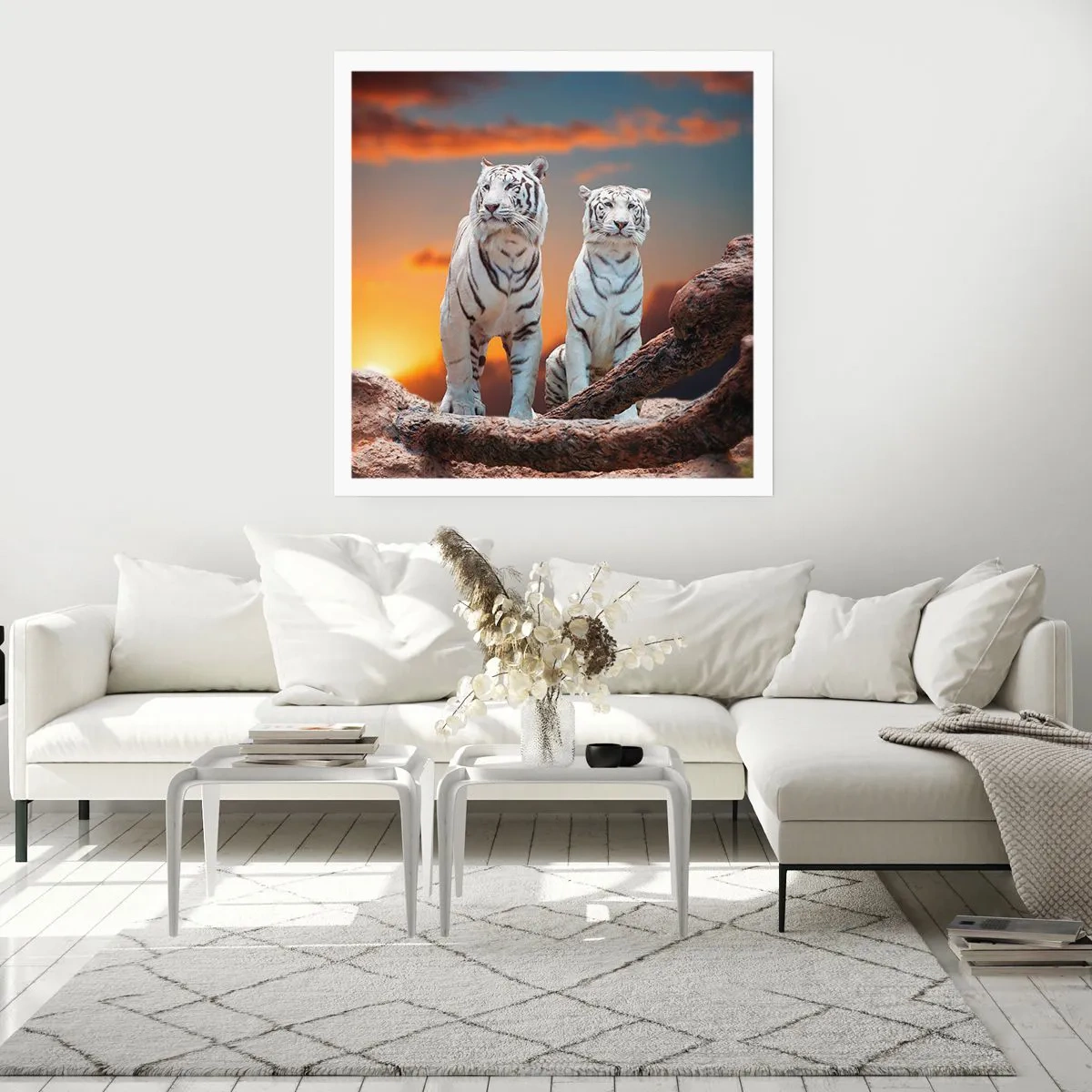 Plakat - Ligesom i Narnia - 50x50 cm