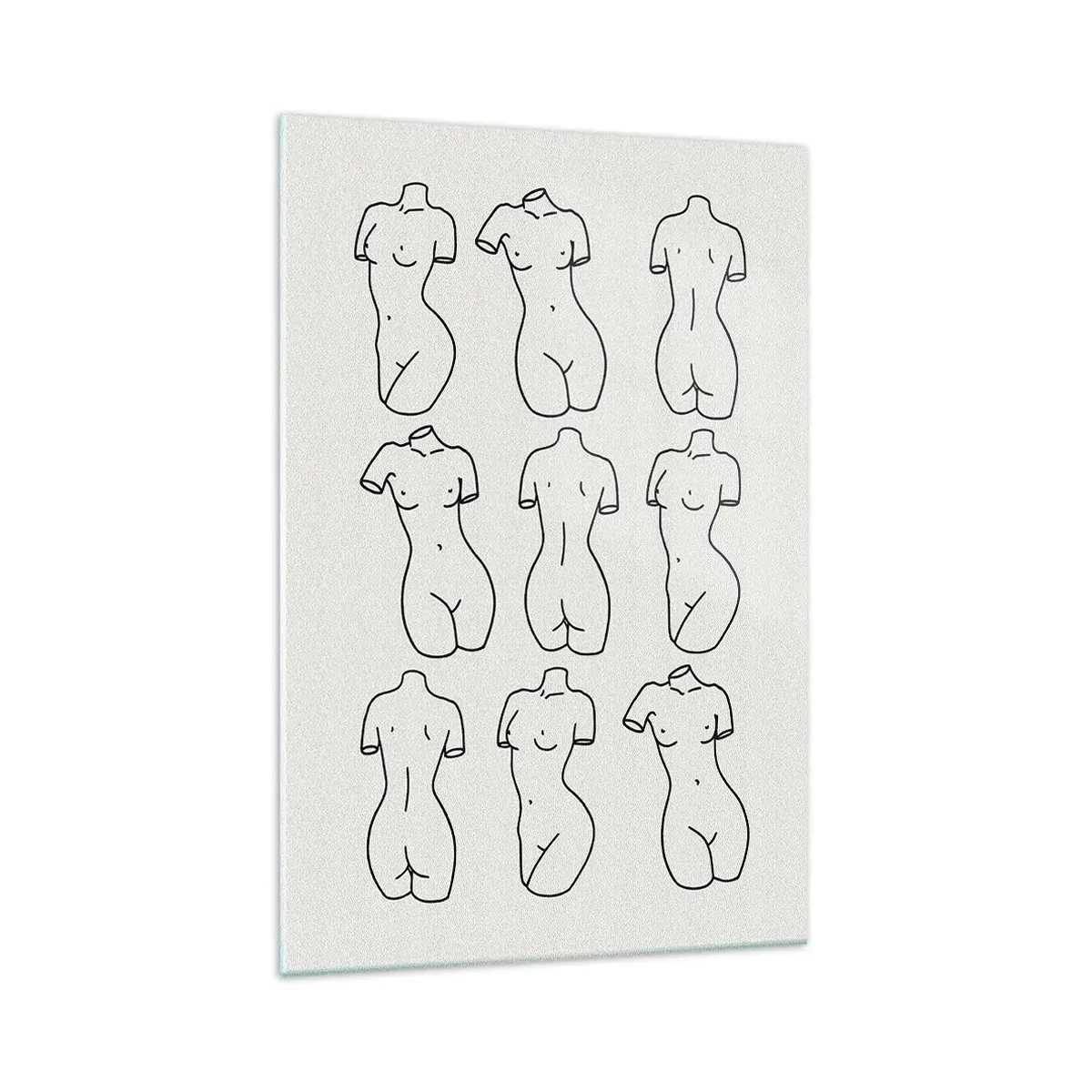 Billede på glas - Kun Venus - 70x100 cm