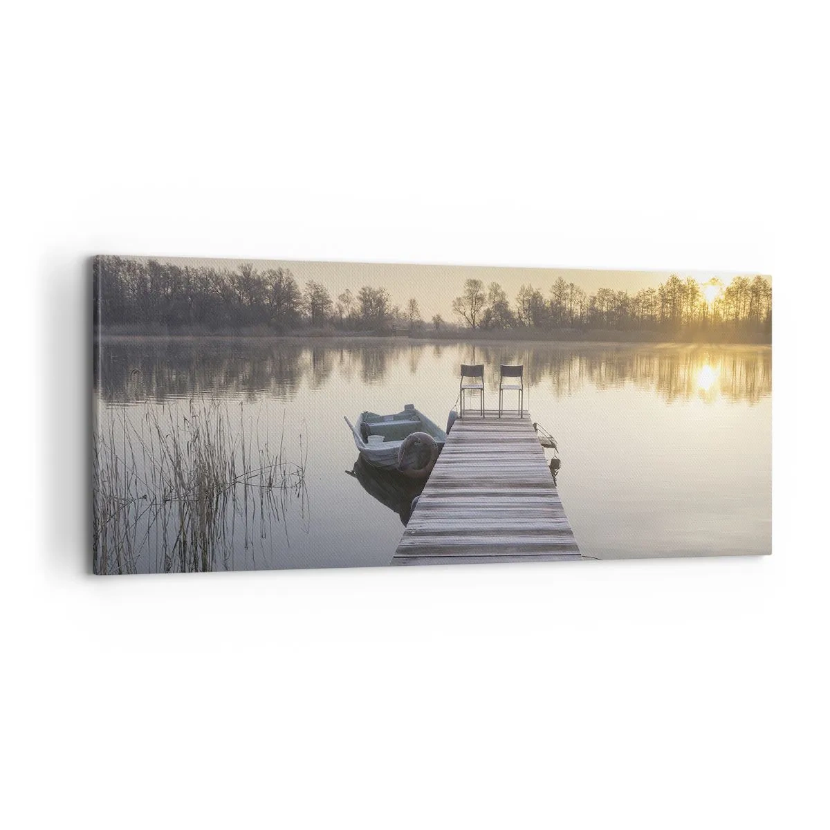 Lærredstryk - Billede på lærred - Jeg kommer tilbage om et stykke tid - 100x40 cm