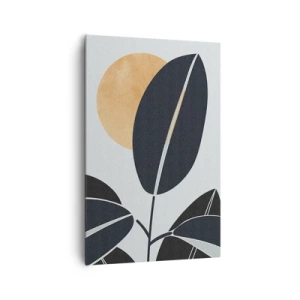 Lærredstryk - Billede på lærred - En dag med varm sommer - 80x120 cm