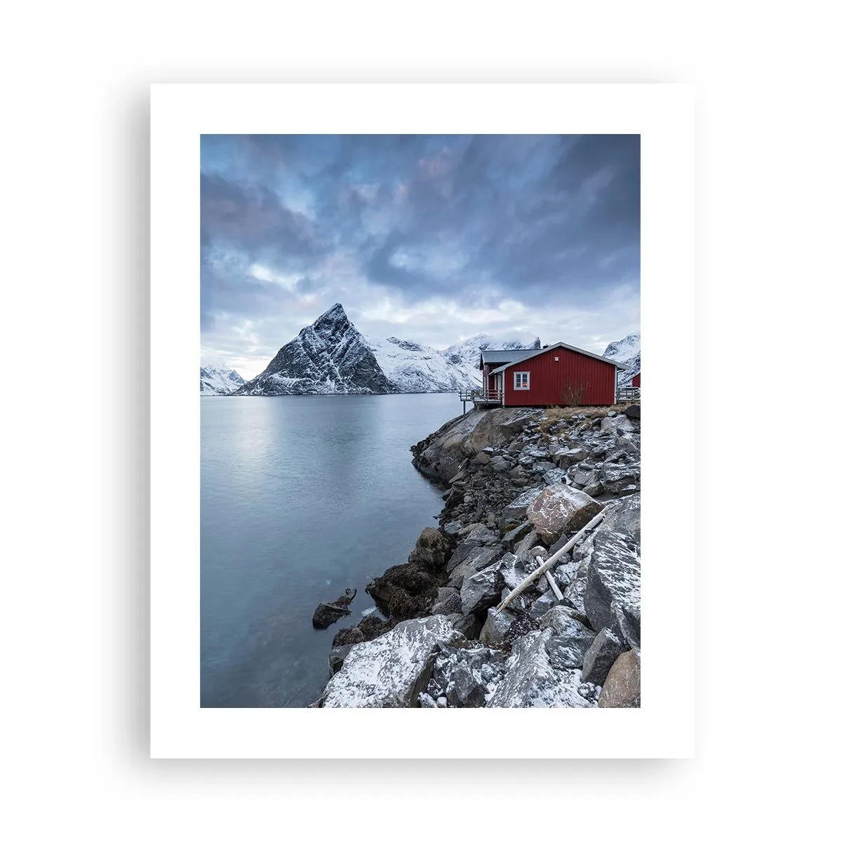 Plakat - Skandinavisk tilflugtssted - 40x50 cm