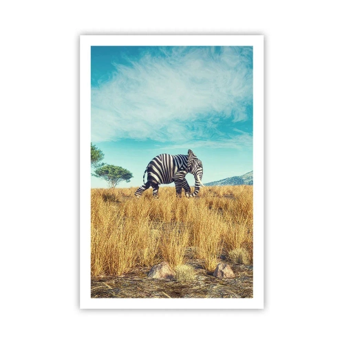 Plakat - Grå er ikke længere på mode - 61x91 cm