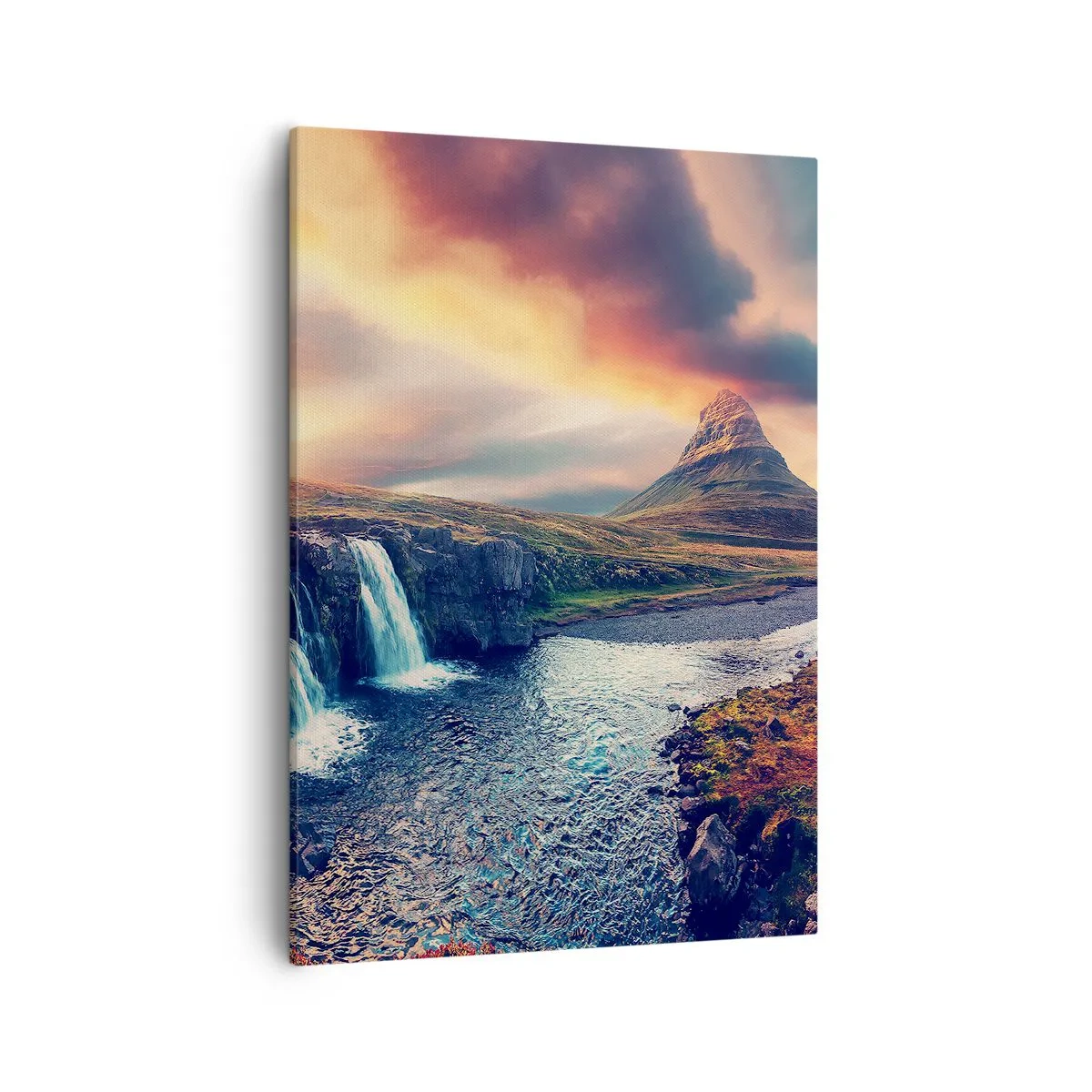 Lærredstryk - Billede på lærred - I naturens majestæt - 50x70 cm