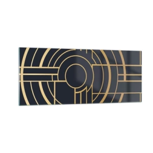 Billede på glas - At vende tingene på hovedet - 100x40 cm