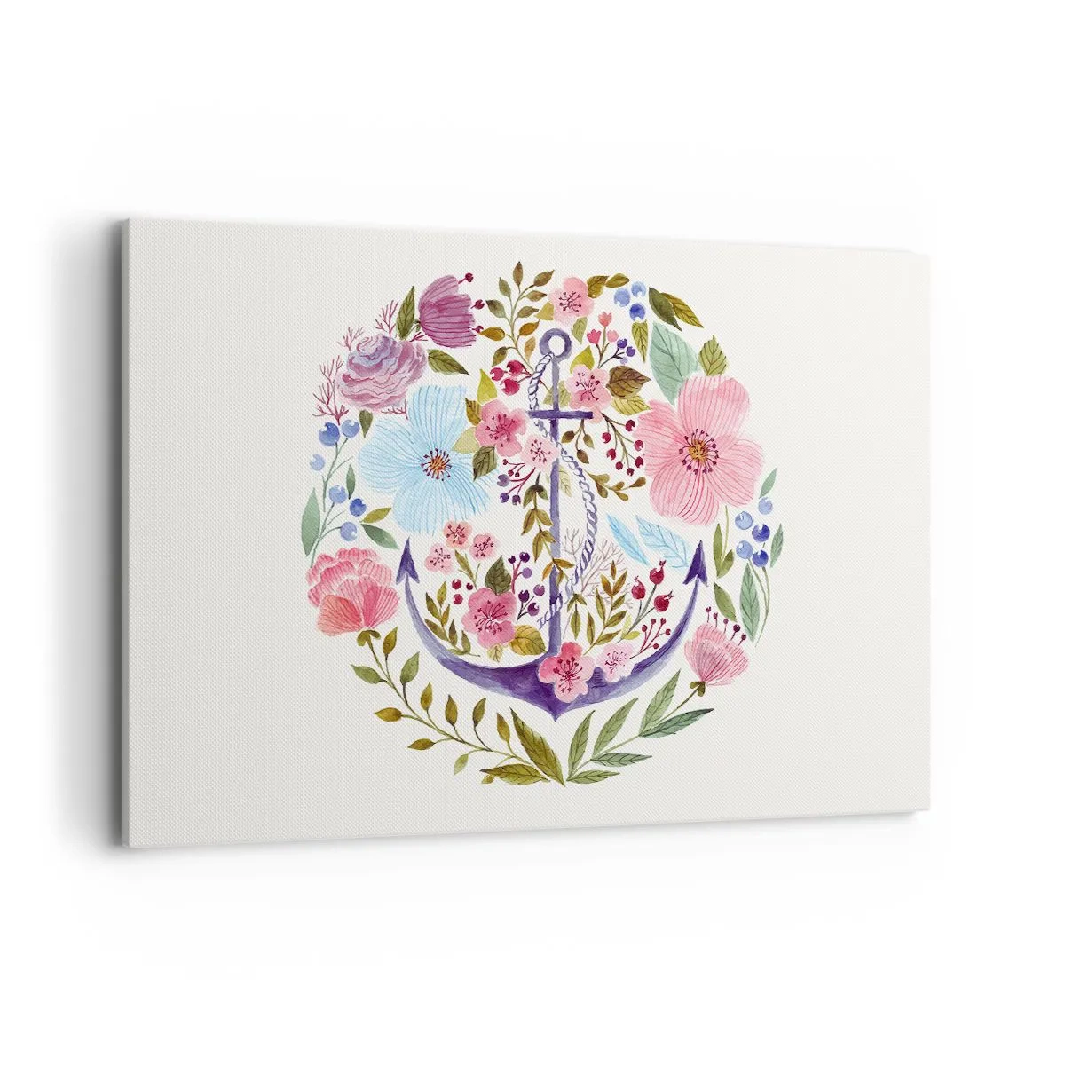 Lærredstryk - Billede på lærred - En sømands gode nattesøvn - 120x80 cm