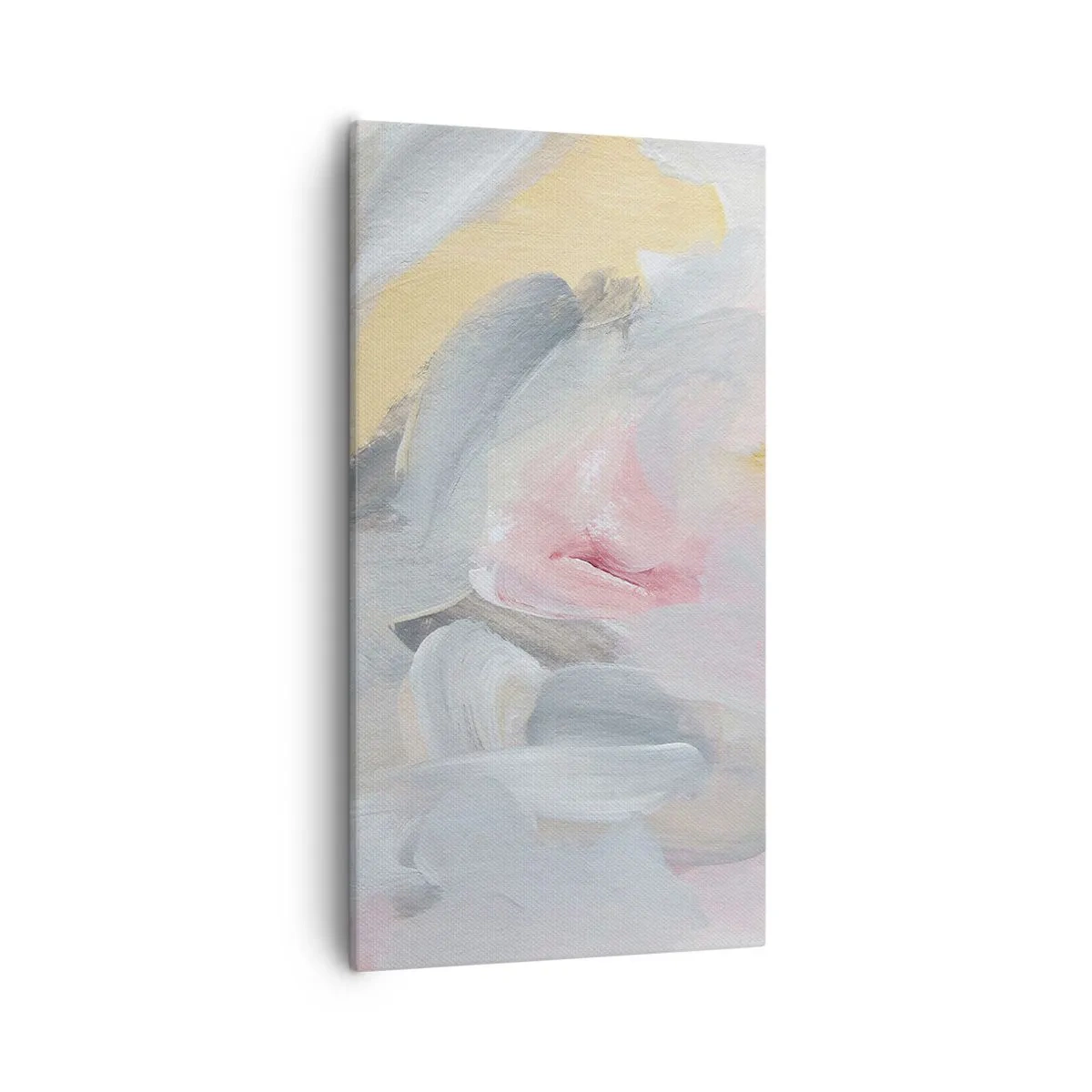 Lærredstryk - Billede på lærred - I en pastelfarvet verden - 55x100 cm