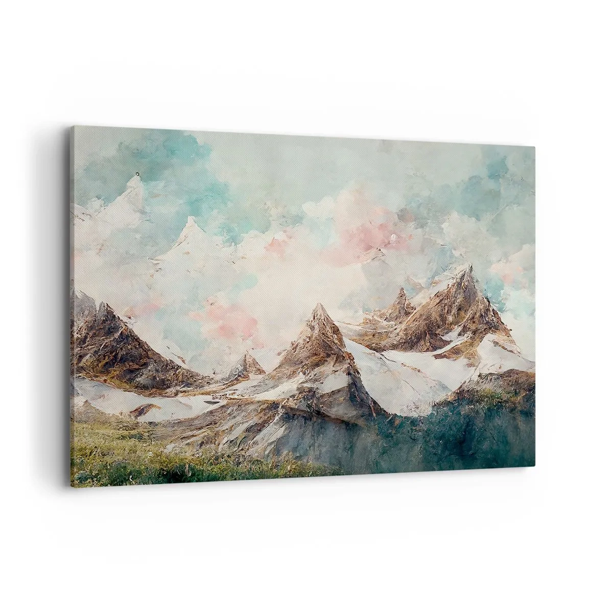 Lærredstryk - Billede på lærred - Stenede knive - 120x80 cm