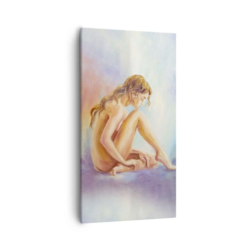 Lærredstryk - Billede på lærred - Ungdomens handling - 55x100 cm