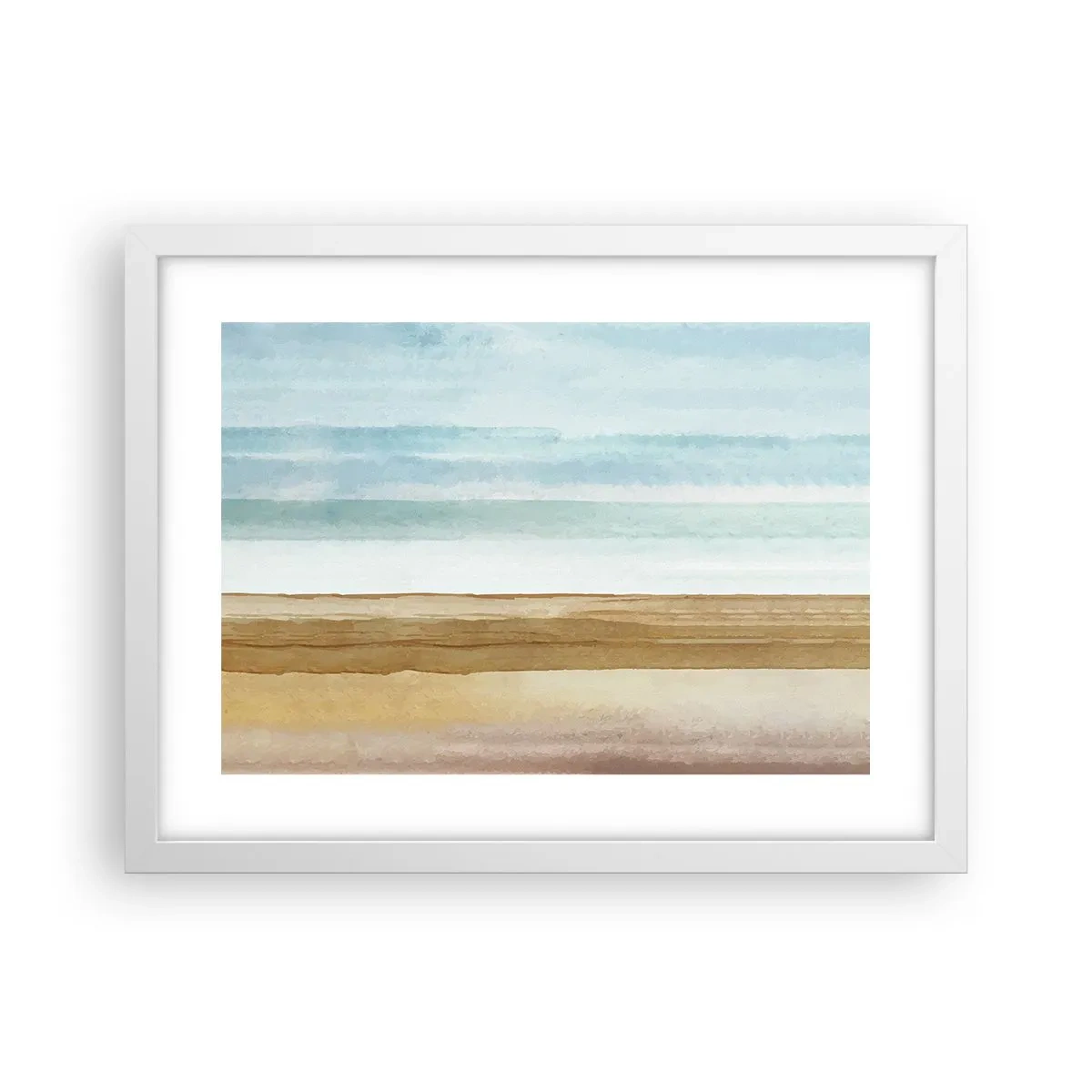 Plakat i hvid ramme - Trøst - 40x30 cm