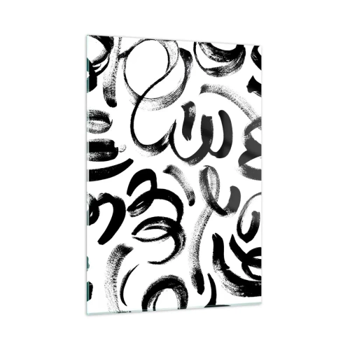 Billede på glas - I sort og hvidt - 50x70 cm