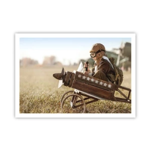 Plakat - Start mod drømmen - 100x70 cm