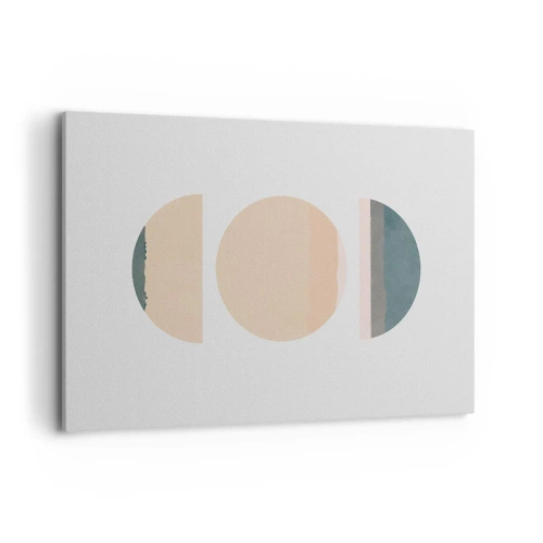 Lærredstryk - Billede på lærred - Hjul for hjul - 120x80 cm