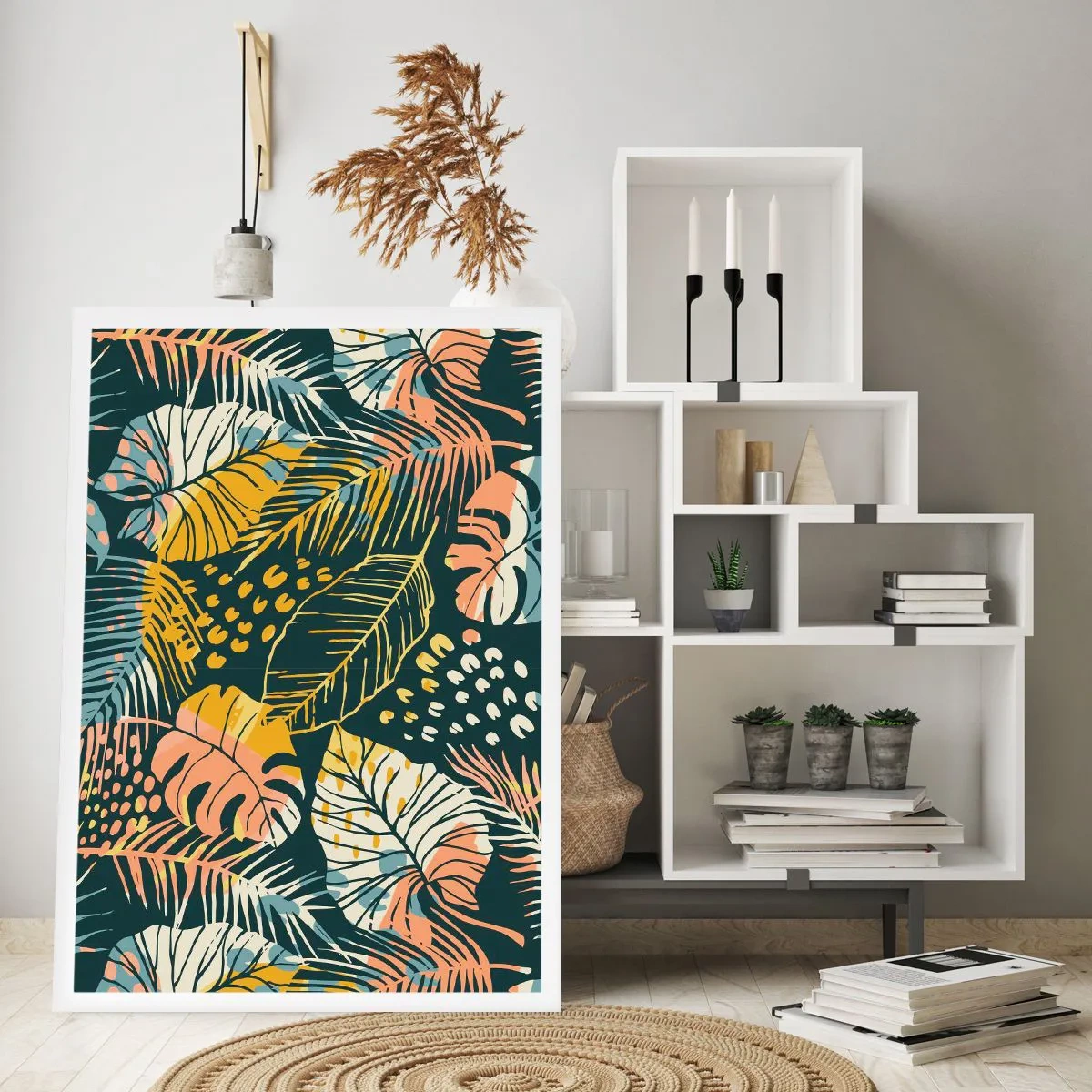 Plakat - Løvrig fantasi - 30x40 cm