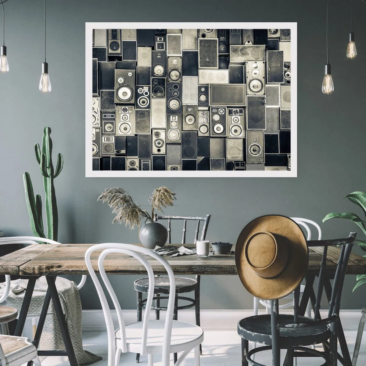 Plakat - Og alt er i orden - 40x30 cm