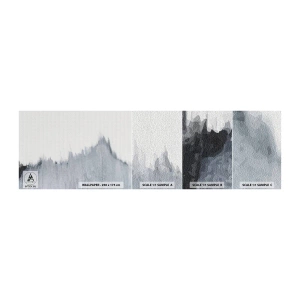 Fototapet Prøve Standard Eco - Mystisk plade - Minimalisme, Stykke, Slør - 100x30 cm