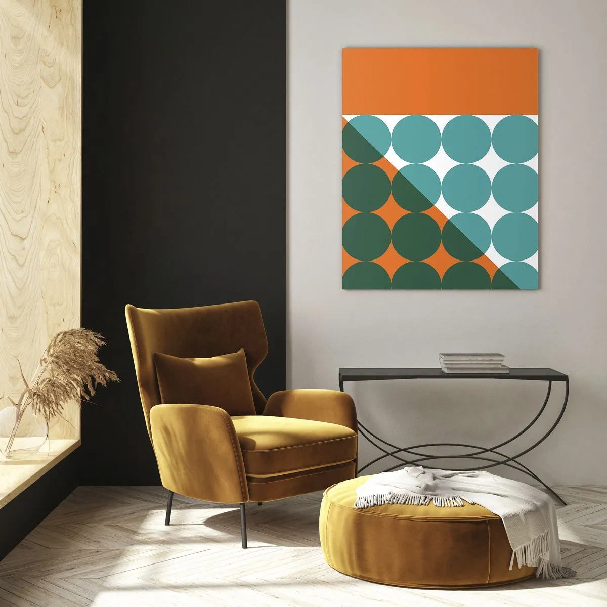 Billede på glas - Op og over - 50x70 cm