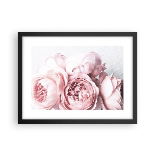 Plakat i sort ramme - For de romantiske - 40x30 cm