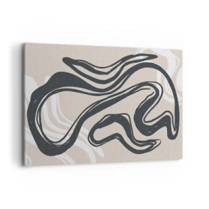 Lærredstryk - Billede på lærred - Multipliceret udtryk - 100x70 cm