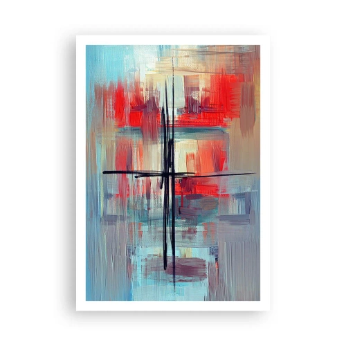 Plakat - Landskab i en ukendt dimension - 70x100 cm