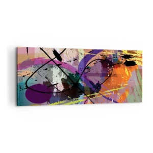 Lærredstryk - Billede på lærred - Kan være lige eller rundt - 100x40 cm